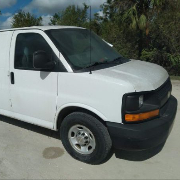 Van para transporte de alimentos o carga de repartición de empresa